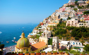 Amalfi Houses on Hill